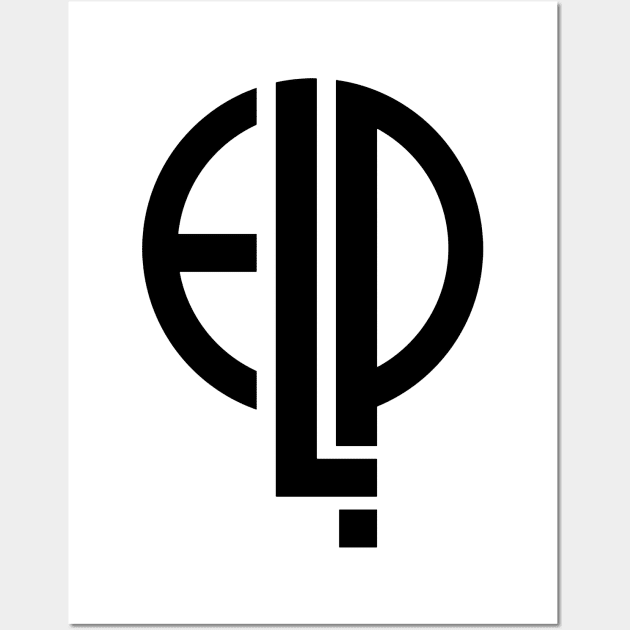 Emerson Lake And Palmer Elp Logo 2 Wall Art by Smithys